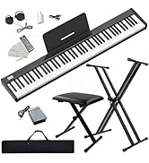 Amazon | 【ピアノスタンドセット】ニコマク NikoMaku 電子ピアノ 88