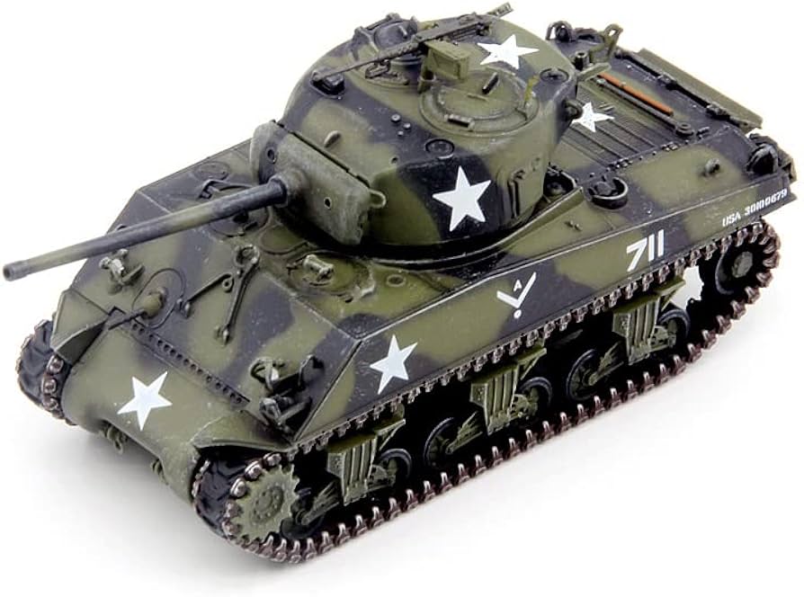 Amazon | ドラゴン 1/72 完成品 アメリカ American M4A3(76)W VVSS