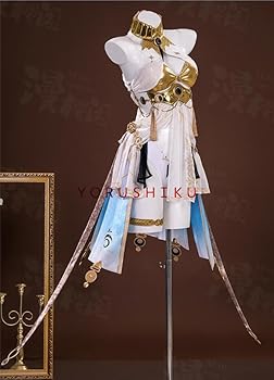 Amazon.co.jp: [ALGSSIO] 鳴潮 ユーノ コスプレ衣装+腿飾り+髪飾り
