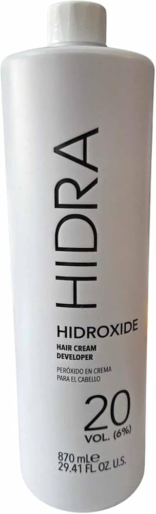 Amazon.com: Hidracolor Peroxide Cream Developer 20 Vol. (6%) 29.41