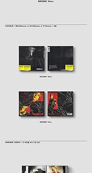 Amazon.co.jp: SHINEE TAEMIN WANT 2nd ミニアルバム MORE Ver CD+