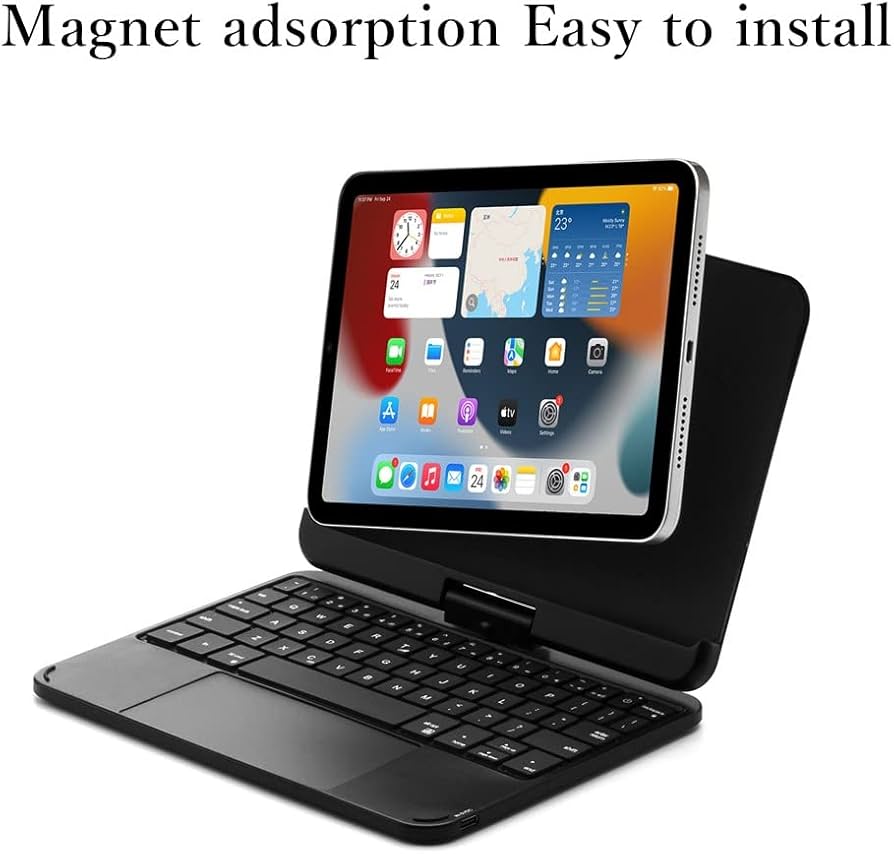 Amazon.com: KMXDD Magnetic 360 Rotatable Keyboard Compatible with
