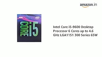 Amazon.in: Buy Intel Core i5-9600 Desktop Processor 6 Cores up to