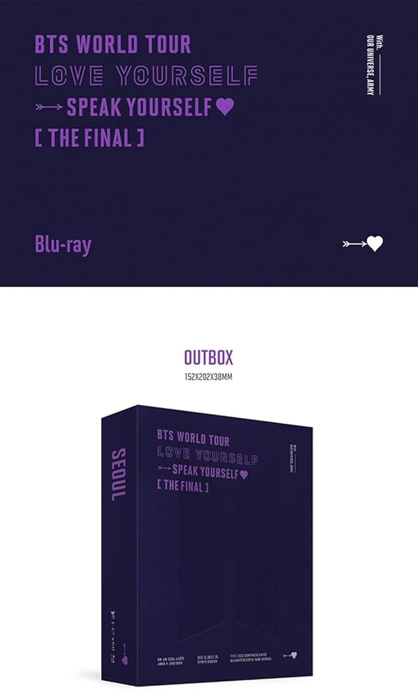 BTS - BTS WORLD TOUR LOVE YOURSELF SPEAK YOURSELF THE FINAL [ BLU