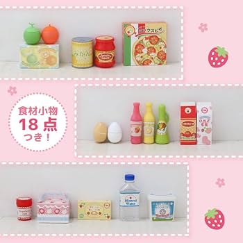 Amazon.co.jp: Mother Garden 441-21591 Wooden Toys, Wild Strawberry