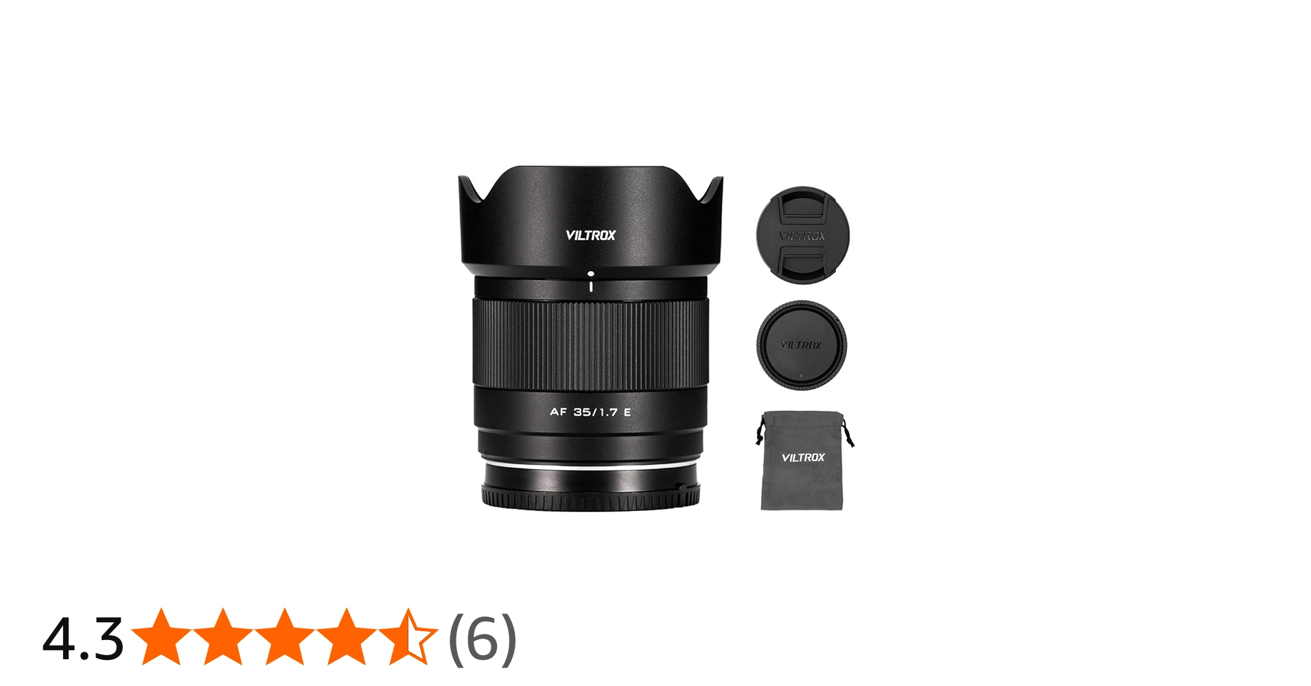 Amazon.co.jp: Viltrox AF 35mm F1.7 Eマウント APS-C 大口径 単焦点