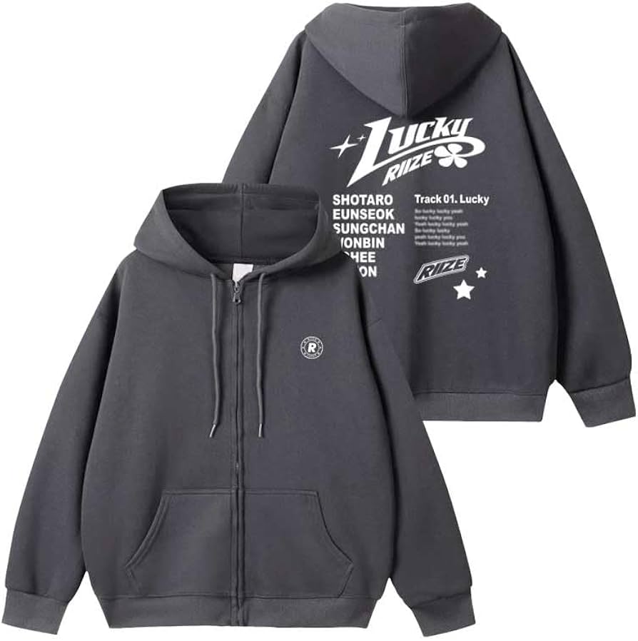 Amazon.co.jp: ライズ LUCKY RIIZE グッズ ポップアップ パーカー 2024