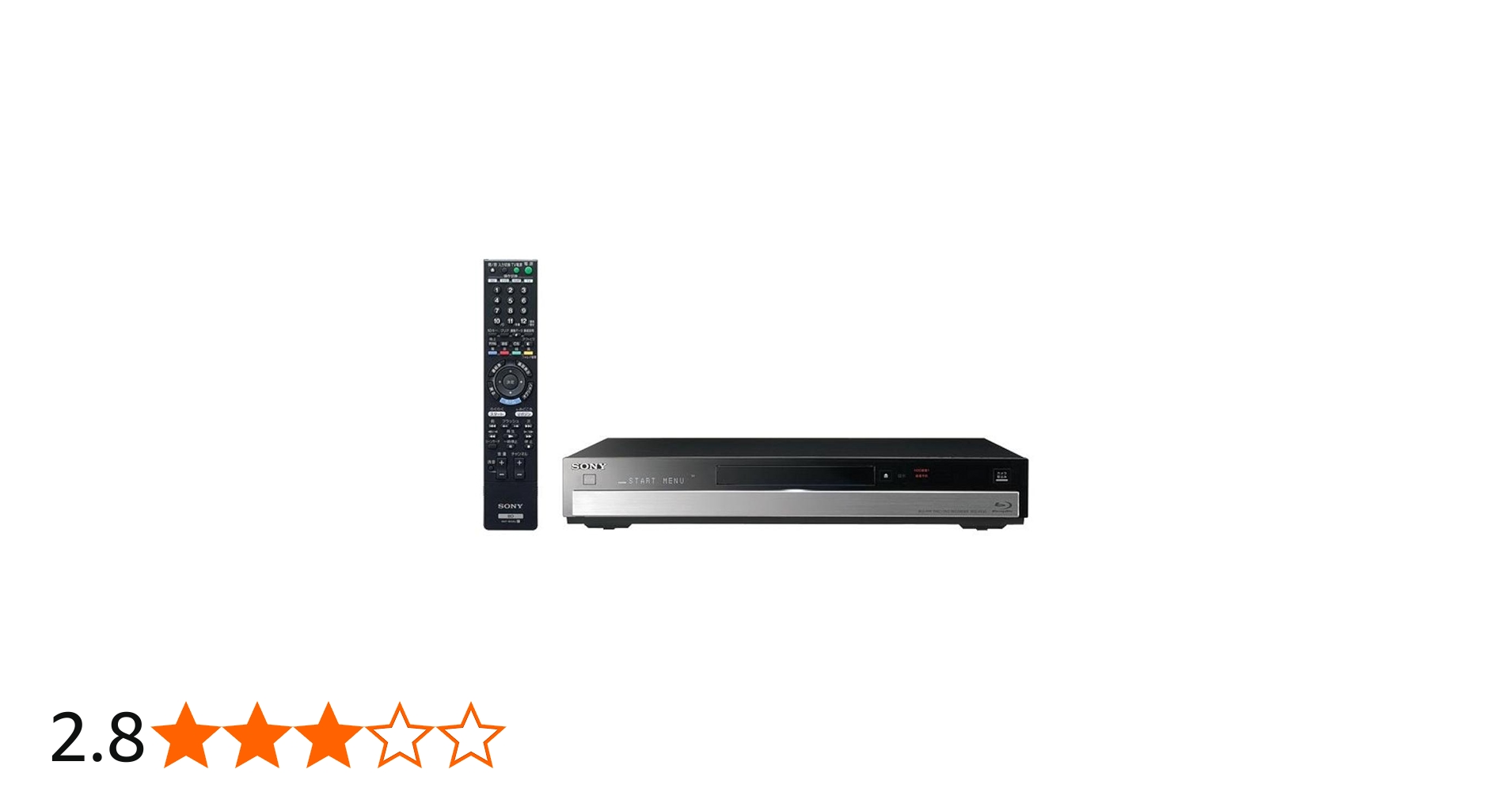 Amazon | SONY 320GB 2チューナー ブルーレイレコーダー BDZ-RX30