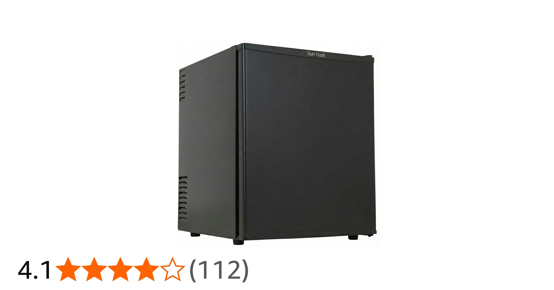 Amazon | SunRuck 冷蔵庫 小型 静冷 48L ブラック ペルチェ方式 強化