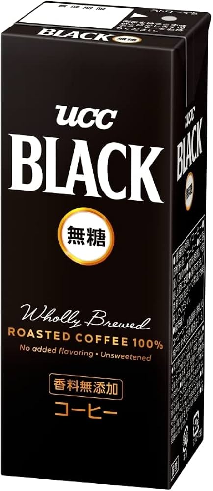 Amazon.co.jp: UCC BLACK無糖 紙パック 200ml×24本入 : 食品・飲料・お酒