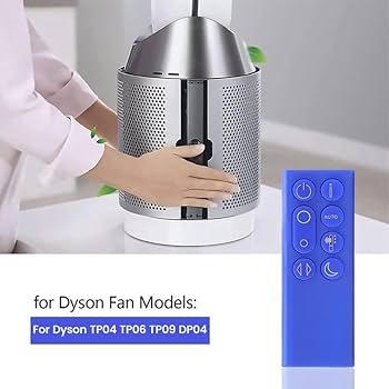 Amazon.co.jp: 【電池付属】ダイソン TP04 TP07 リモコン 青 ブルー