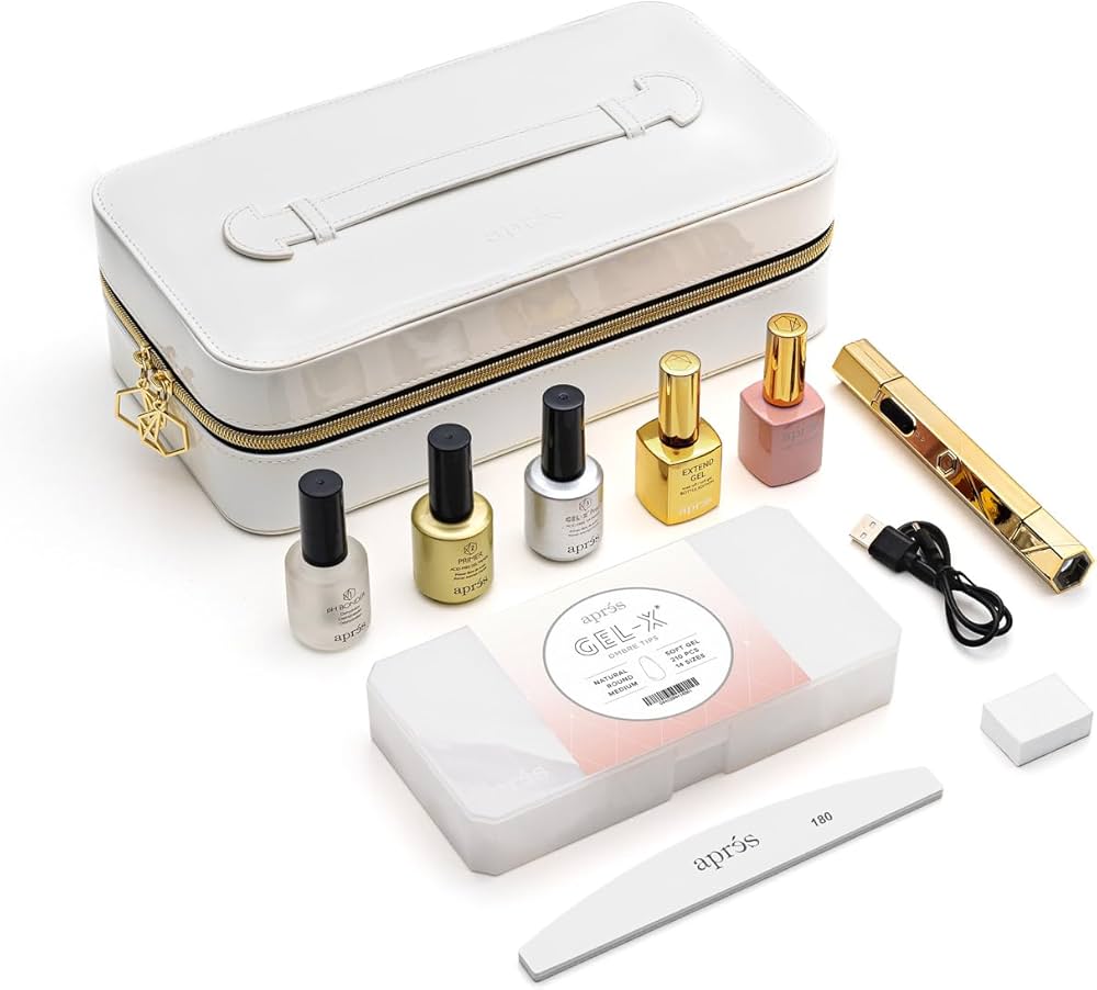 Amazon.com: Apres Ombre Gel-X® Nail Extension Kit, 14 sizes 00-9