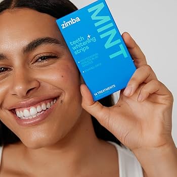 Amazon.com: Zimba Teeth Whitening Strips Vegan Whitening Strip
