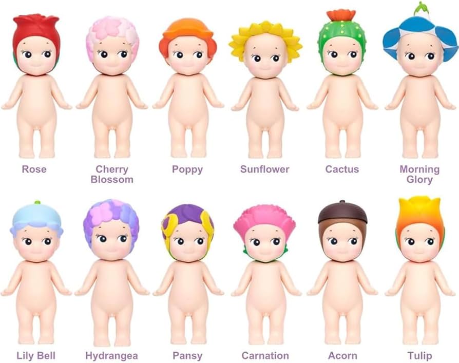 Amazon.com: Sonny Angel Mini Angel Flower Series -1 Blind Box Mini