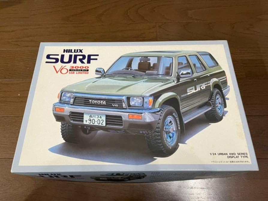 Amazon | アオシマ ハイラックスサーフ 1/24 プラモデル | プラモデル 通販