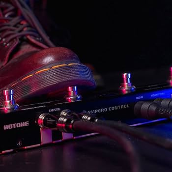 Amazon.com: HOTONE MIDI Foot Controller Pedal Bluetooth Ampero