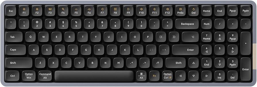 Amazon.com: LOFREE Flow Low Profile Mechanical Keyboard, 100 Keys