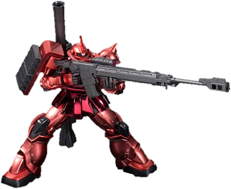 Amazon.com: Bandai HG 1/144 Char-only Zaku II Metallic Ver. Event