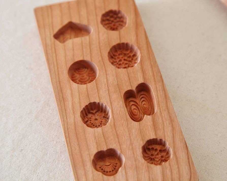 Amazon | KENNKUNN 和菓子の道具 限定セール！和菓子道具 落雁 打菓子