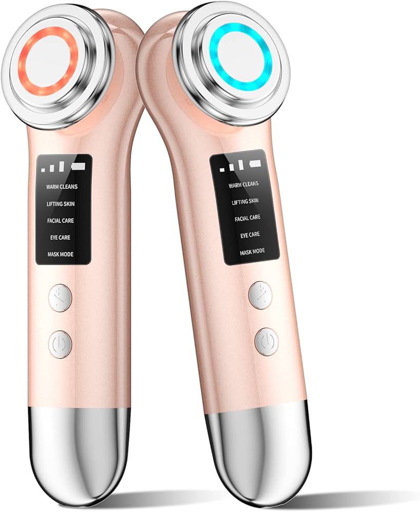 Amazon.co.jp: 【2023新モデル】美顔器 音波美顔器 多機能 ems 温熱