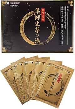 Amazon | 【医薬部外品】日本薬師堂 薬師生薬の湯 5包入 神経痛