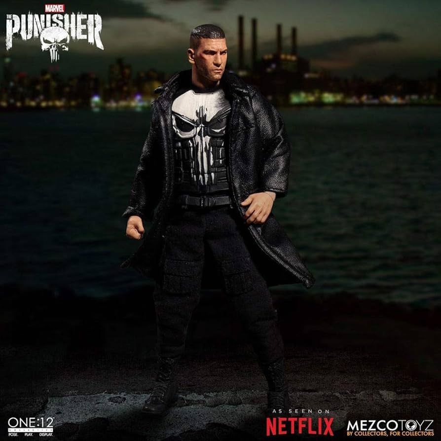 Amazon.co.jp: Mezco One : 12 Collective : Netflix Punisher Marvel
