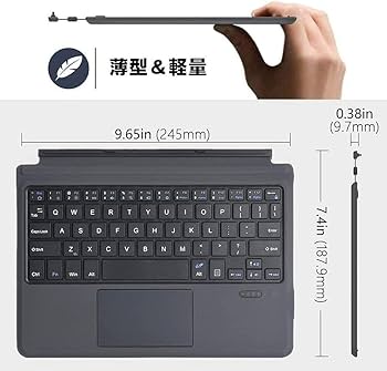 Amazon.co.jp: Surface Go4/Go 3/Go2 /Surface Go キーボード タッチ