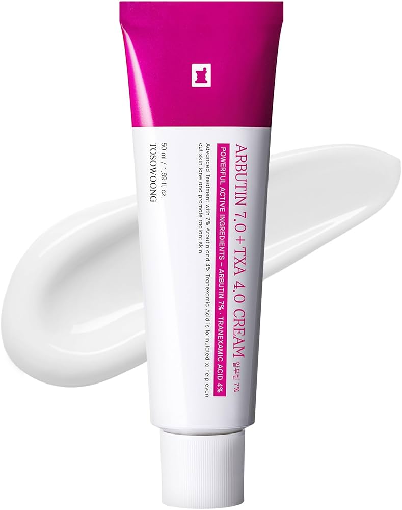 Amazon.com: TOSOWOONG Arbutin 7% + Tranexamic Acid 4% Cream