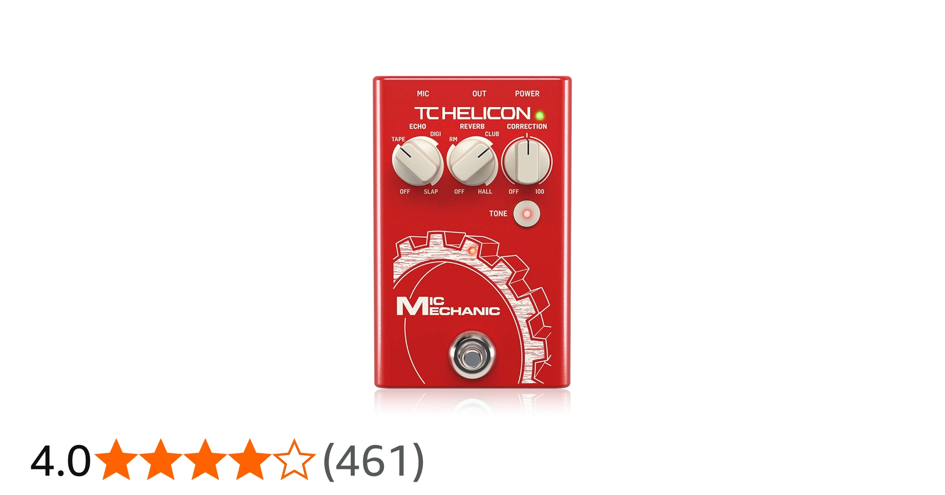 Amazon.co.jp: TC HELICON エコー リバーブ MIC MECHANIC 2【国内正規
