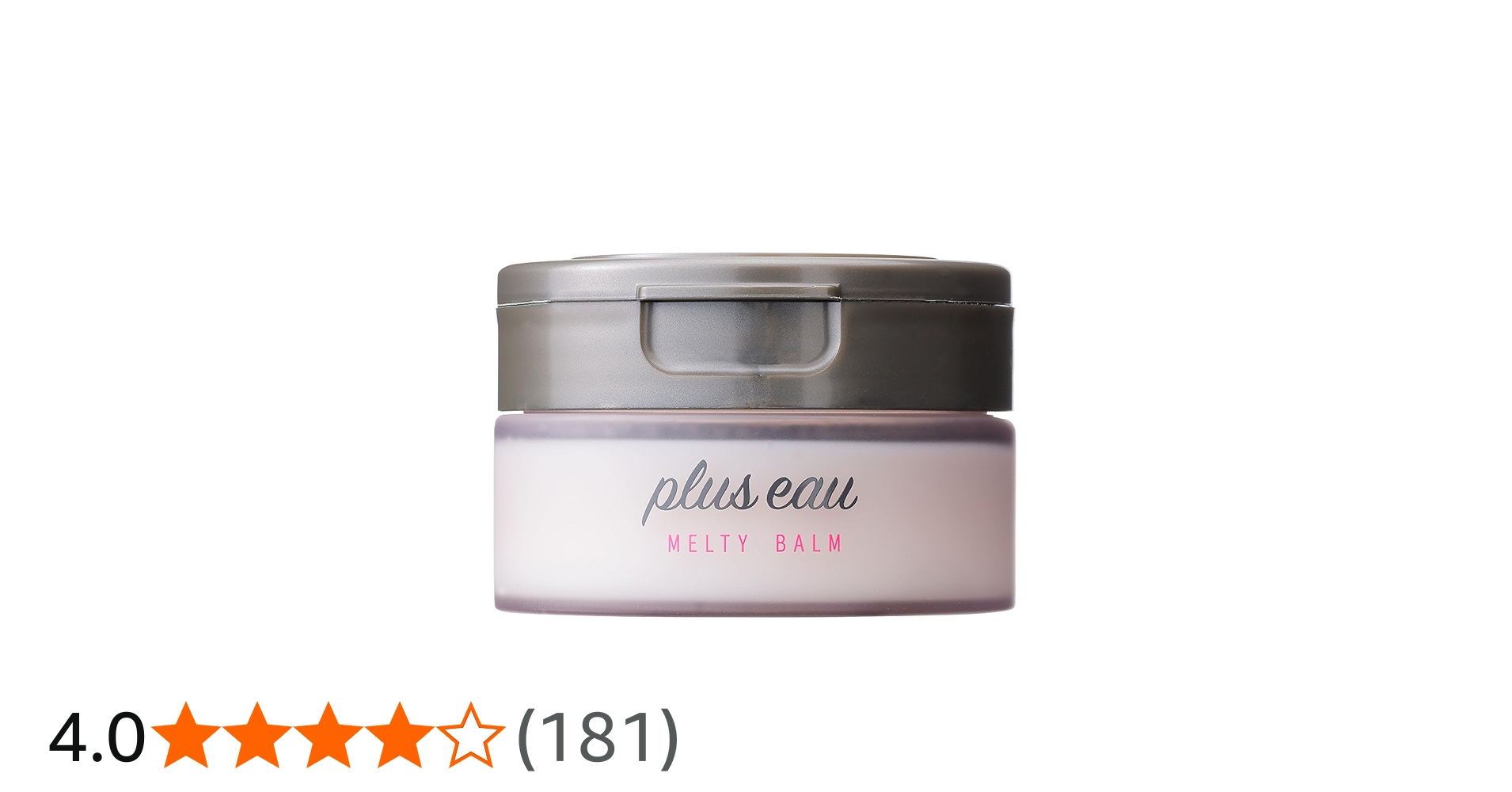 Amazon.co.jp: plus eau (プリュスオー) メルティバーム 40g ホワイト