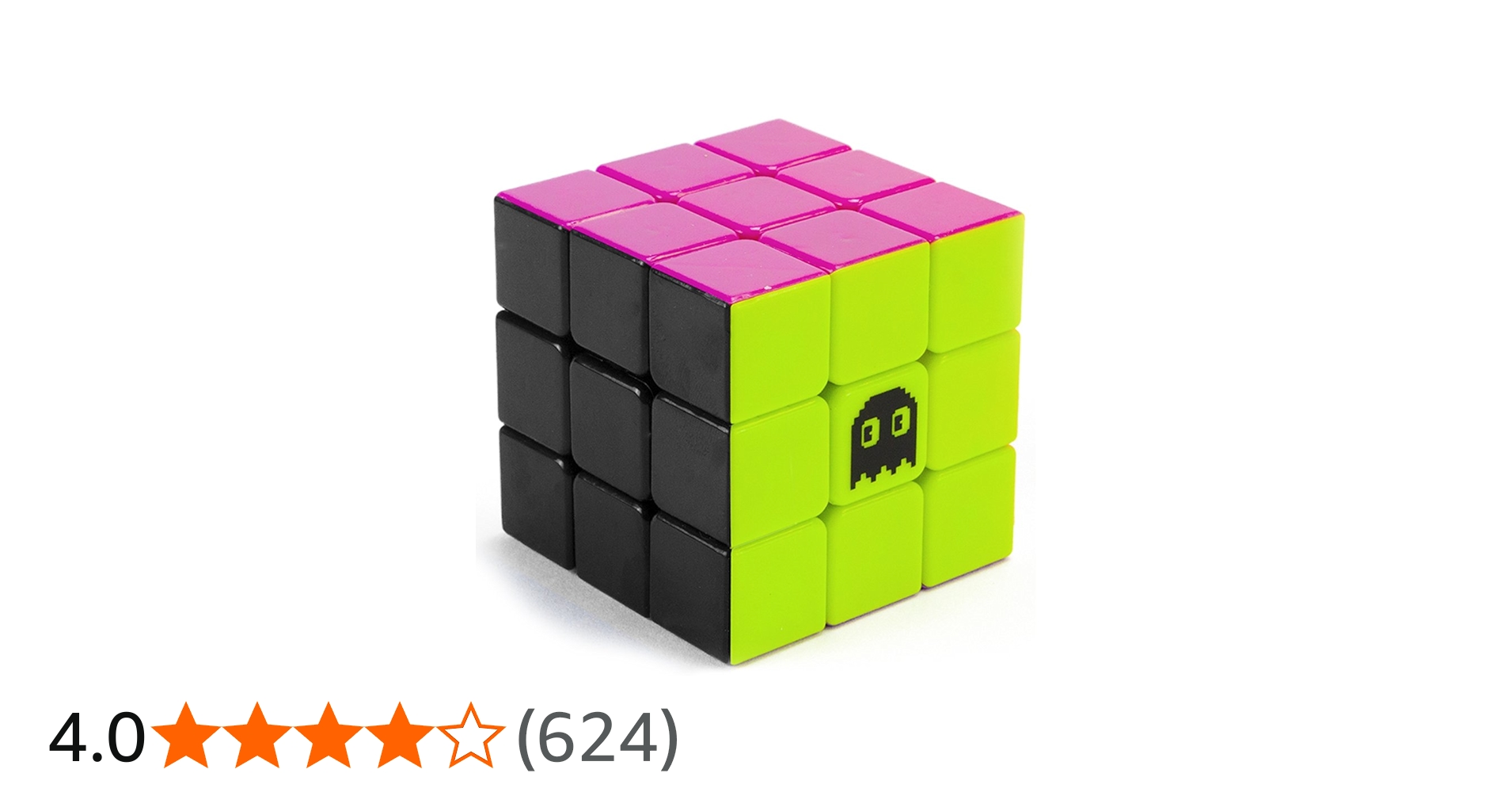 Amazon.co.jp: 3 x 3 Stickerless Neon 80s Mod Puzzle Cube