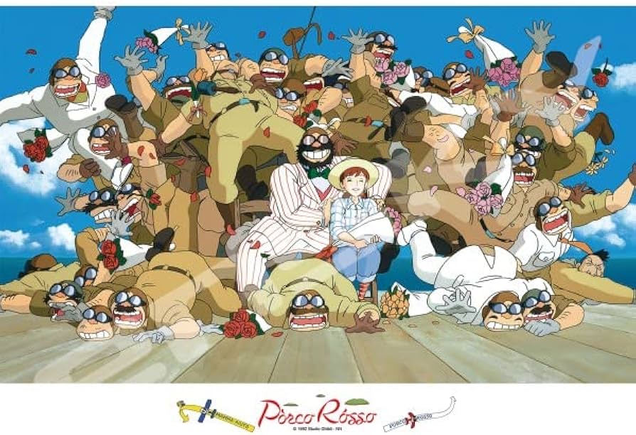 Amazon | エンスカイ(ENSKY) ジグソーパズル 紅の豚 記念撮影 500