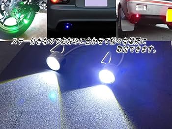 Amazon.co.jp: AUTOMAX izumi 蛍ランプ 2個1set (青) LED ステー付き