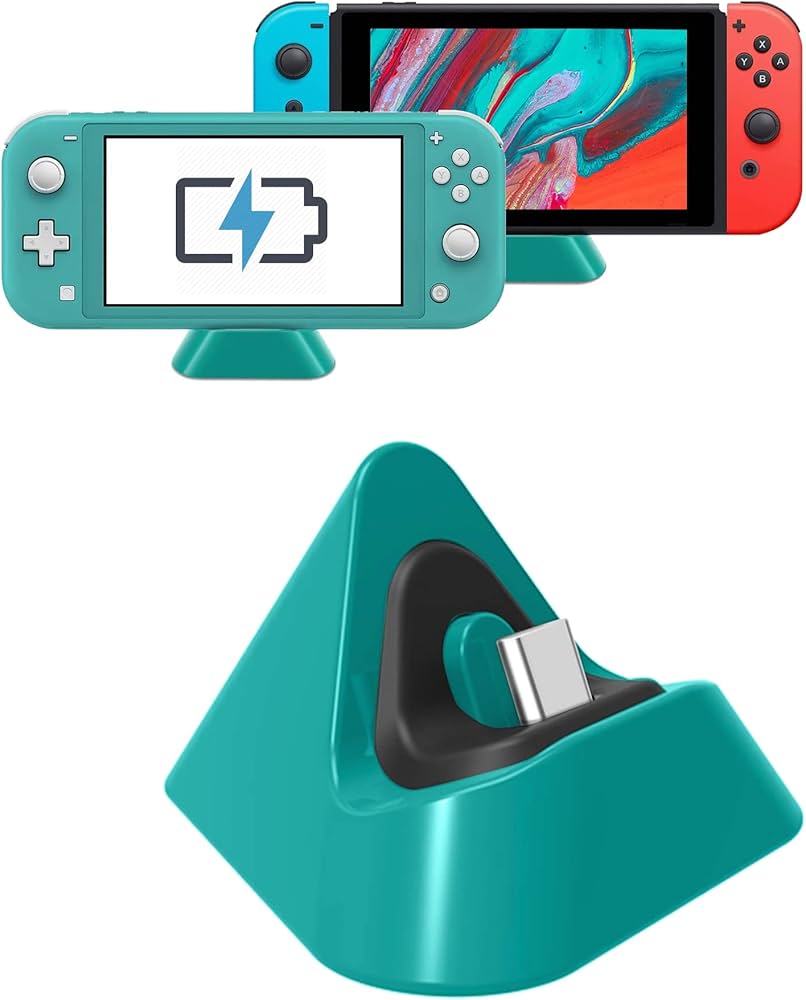 Amazon.com: Charging Dock for Nintendo Switch Lite, Charging Stand