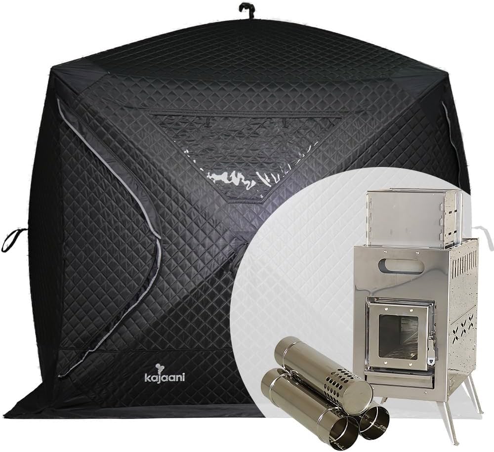 Amazon | テントサウナ サウナテント 110度まであがる軽量ステンレス