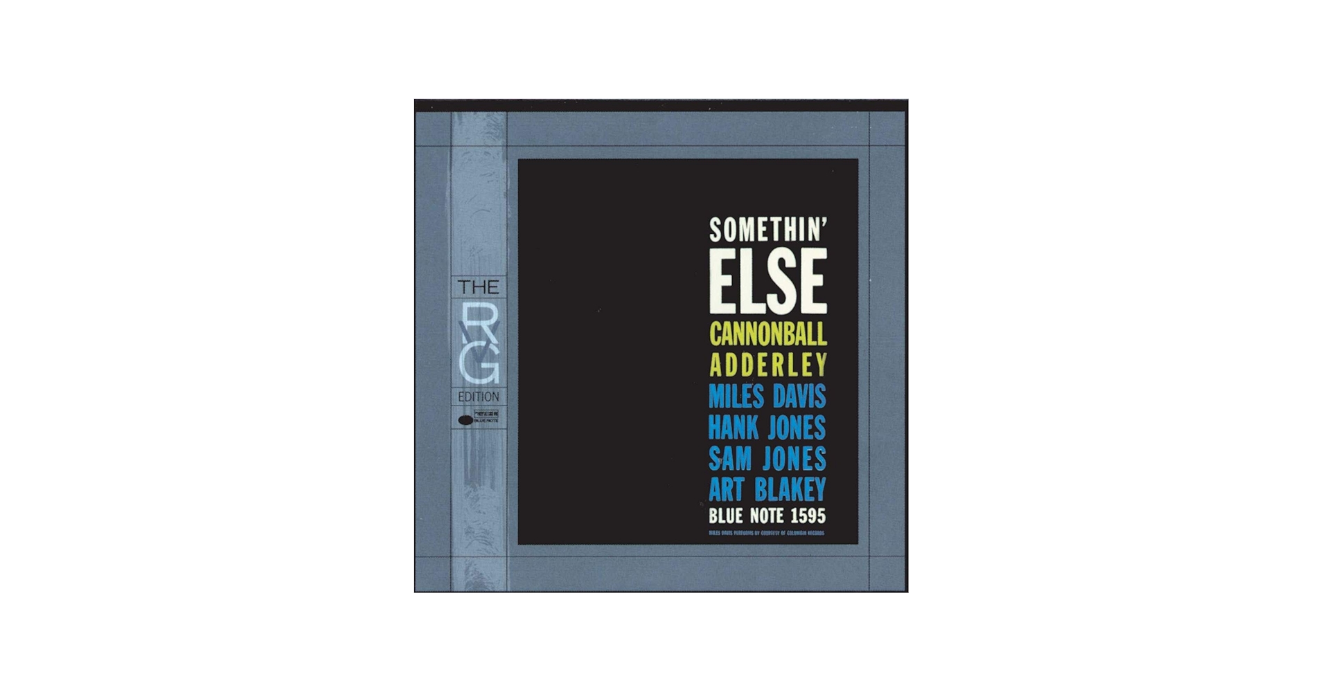 Cannonball Adderley - Somethin' Else (RVG Edition) - Amazon.com Music
