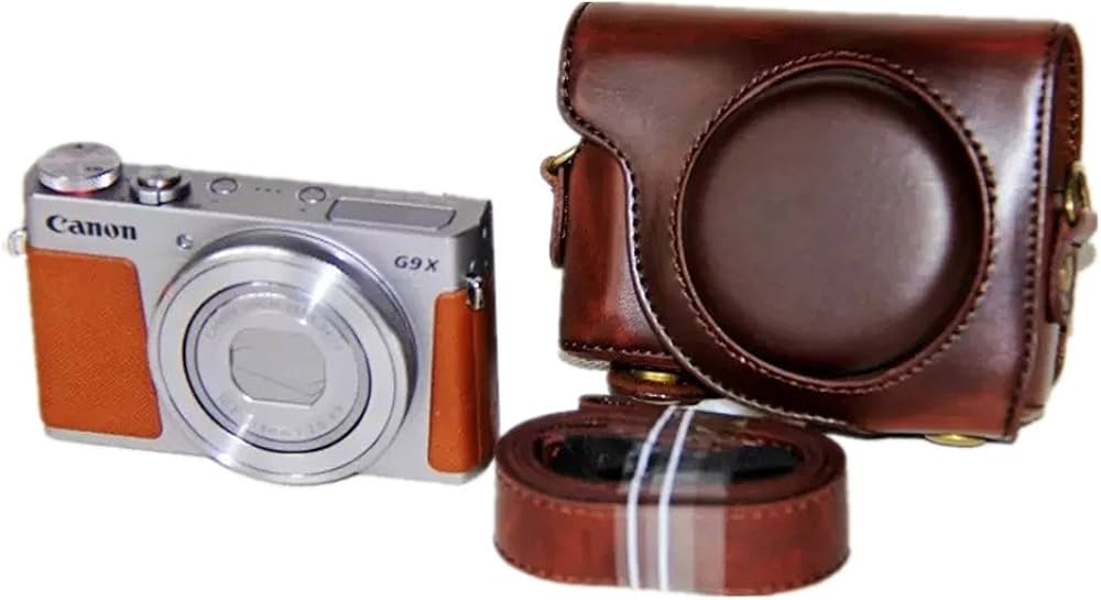 Amazon.co.jp: kinokoo Canon G9 X / G9X mark2 カメラケース PUレザー