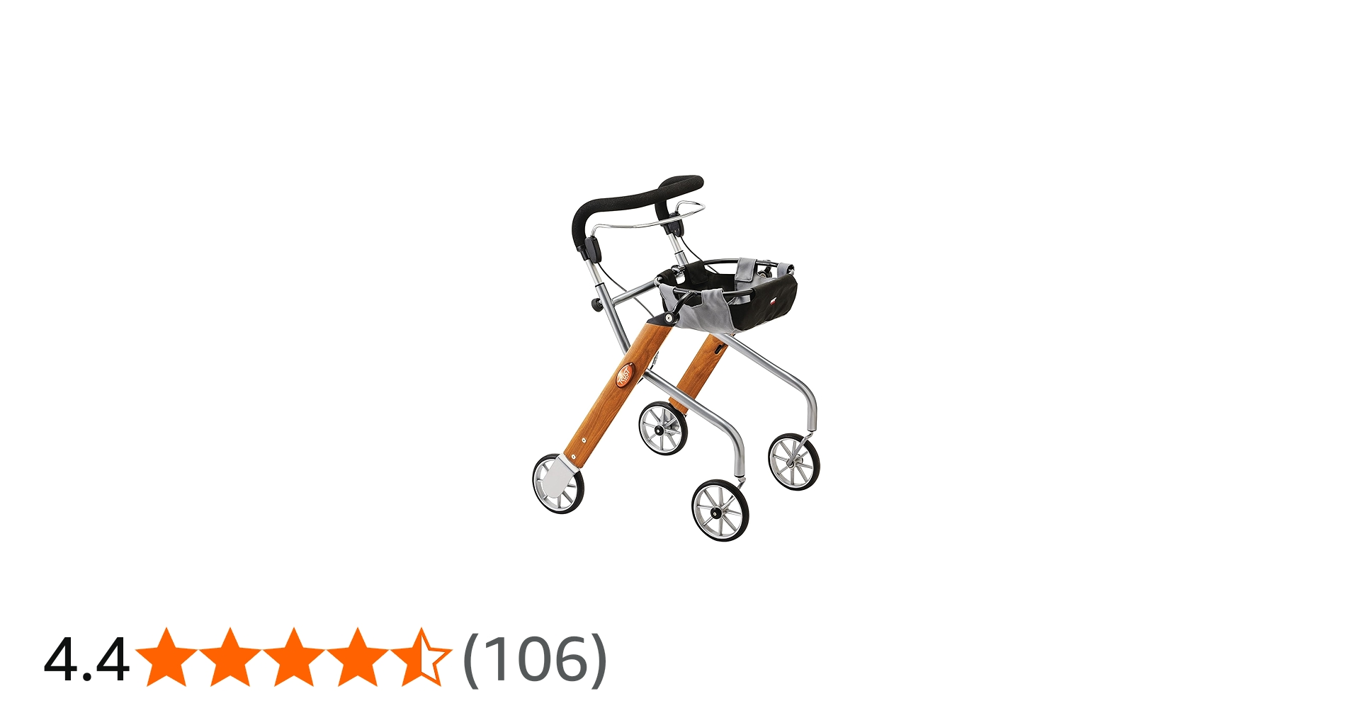 Amazon | 竹虎 【室内用歩行車】 レッツゴーミニ ウォールナット