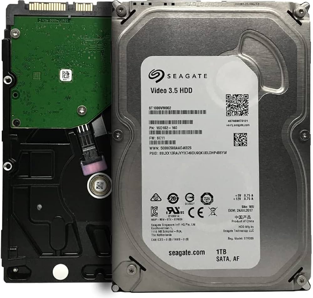 Amazon | Seagate Video 3.5シリーズ 3.5インチ内蔵HDD 1TB SATA 6.0Gb
