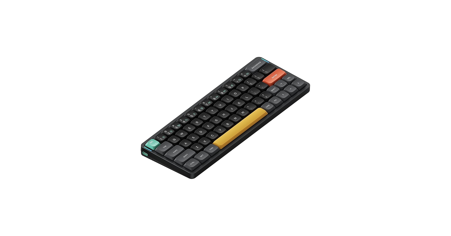 Amazon | nuphy Air60 V2 メカニカルキーボード 60%ロープロファイル