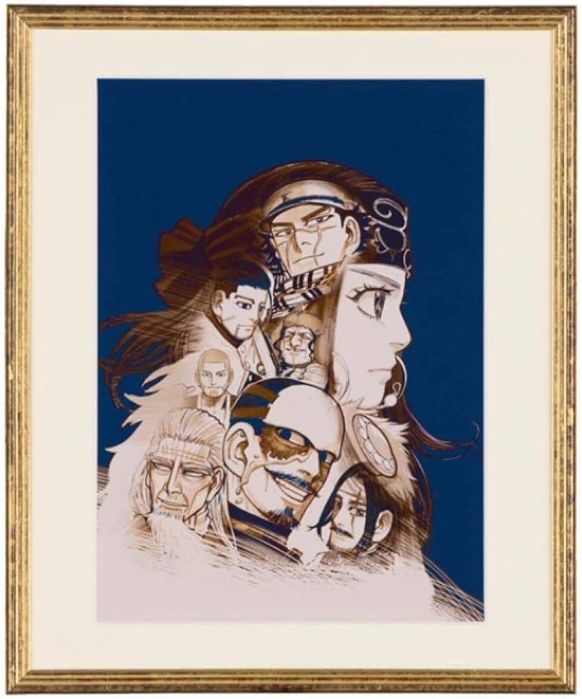 Amazon.co.jp: ゴールデンカムイ展 複製原画 完全受注生産 額装高精細