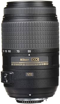 Amazon.com: Nikon - AF-S DX NIKKOR 55-300mm f/4.5-5.6G ED VR