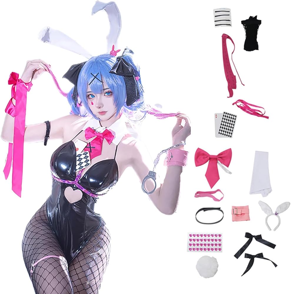 Amazon.co.jp: [DOKIDOKIICOS] ラビットホール 初音 コスプレ衣装 miku