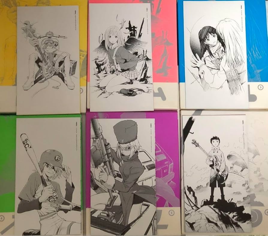 Amazon.co.jp: フリクリDVD 1?6全巻 初回限定版 全巻リーフレット