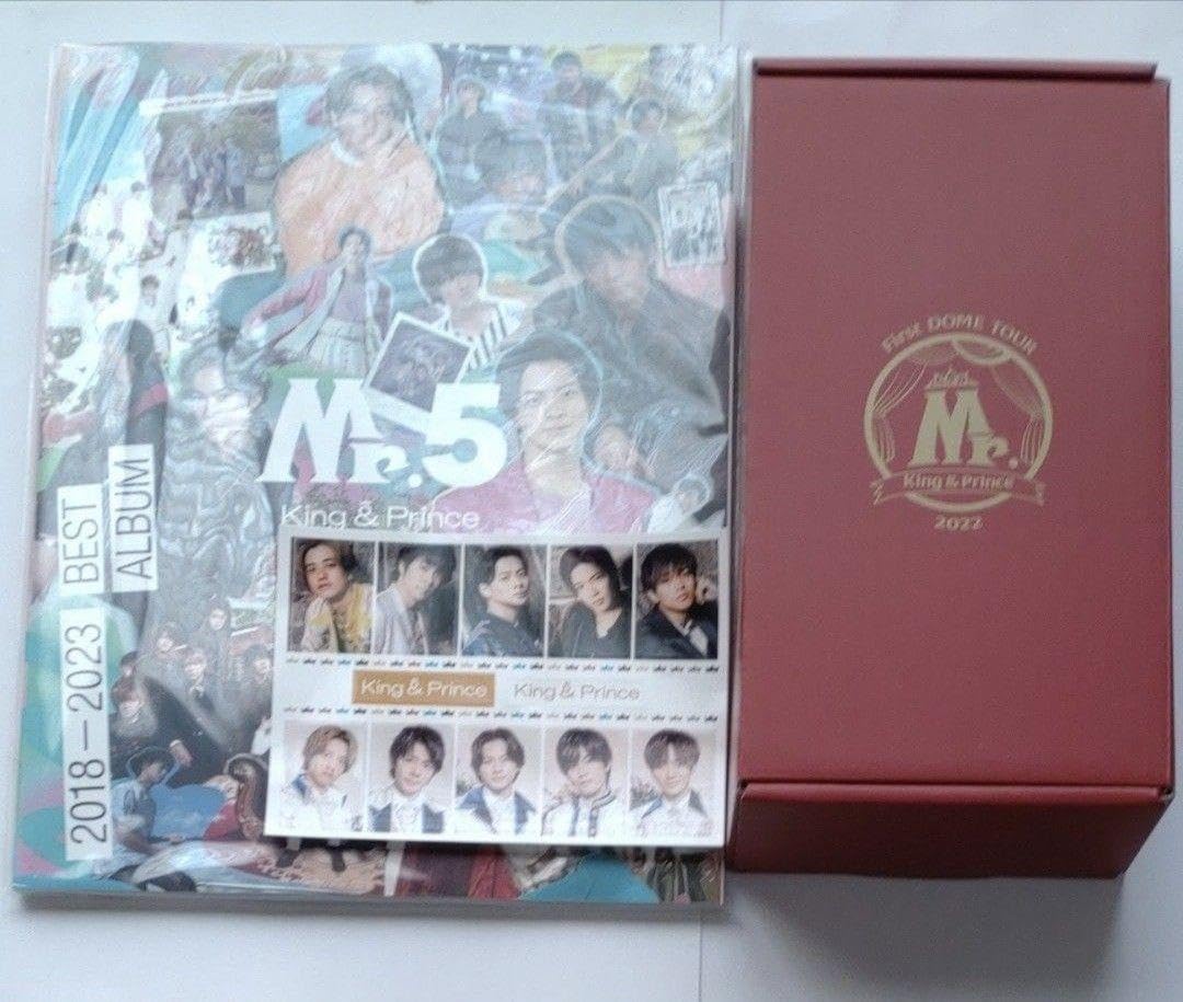 King & Prince ティアラ盤 アルバム ペンライト うちわ Mr.5 King