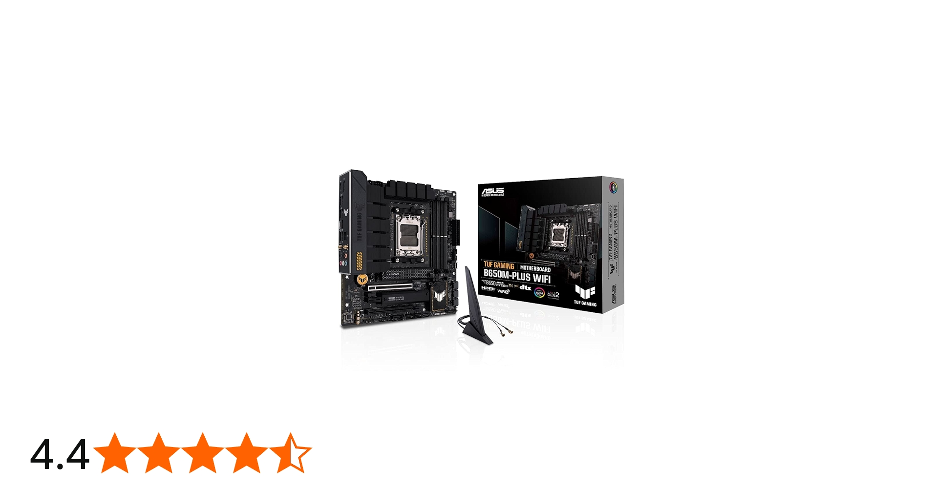 ASUS TUF Gaming B650M-PLUS WiFi Socket AM5 (LGA 1718) Ryzen 7000