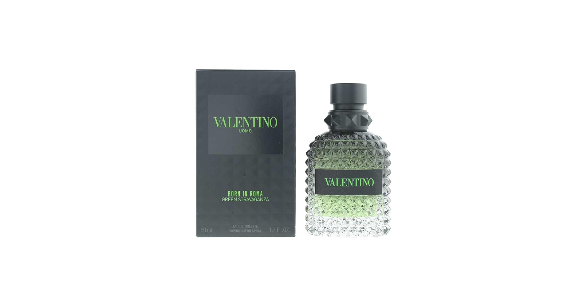 Amazon.com : Valentino Uomo Born in Roma Green Stravaganza Eau de