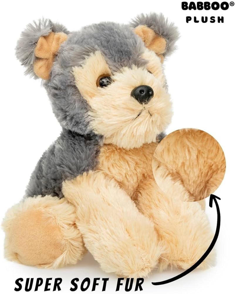 Amazon.co.jp: Babboo Yorkie ぬいぐるみ ヨーキー ぬいぐるみ