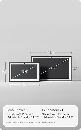 Echo Show 15 | Built-in Fire TV and Alexa
