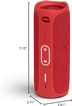 Amazon.com: JBL FLIP 5, Waterproof Portable Bluetooth Speaker, Red